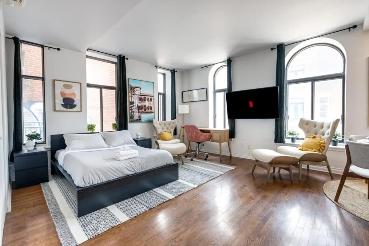 M11 Bright Studio In The Heart Of Mtl Монреал Екстериор снимка